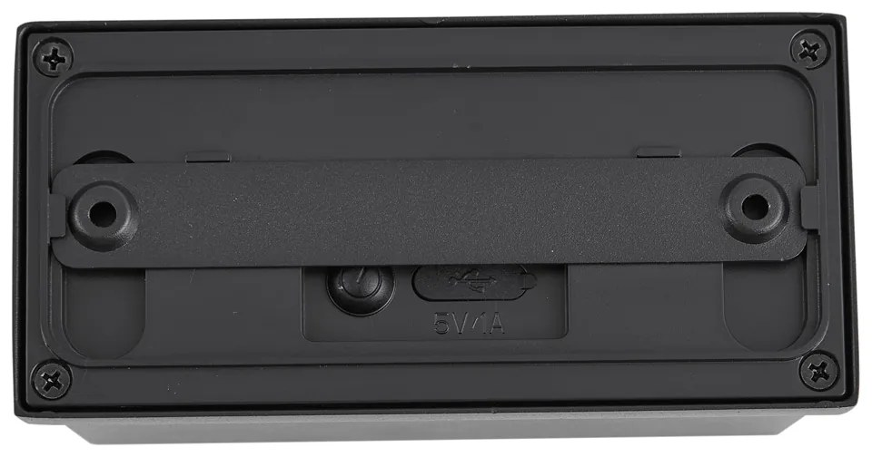 Lampă de perete neagră cu senzor de lux magnetic, cu LED reîncărcabil - Batt