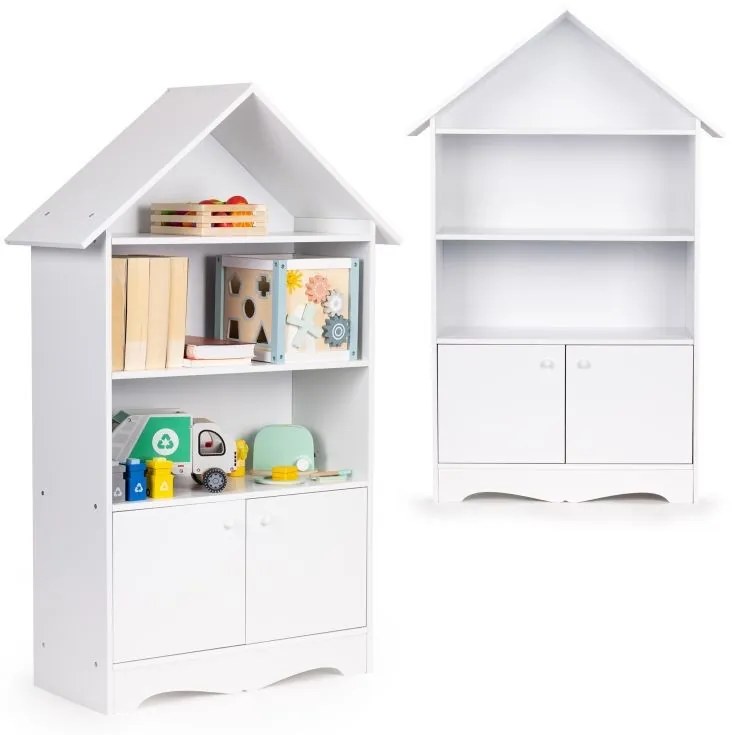 Dulap în formă de casă pentru jucării Ecotoys