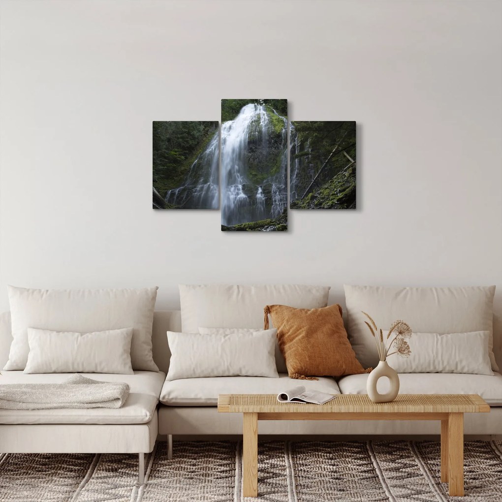 Tablou cu cascadă (90x60 cm)