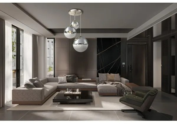 Globo 15851-3 - Lustră pe cablu VARUS 3xE27/40W/230V