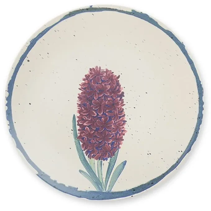 Set 6 farfurii din ceramică My Ceramic Flower, ø 25 cm | BIANO