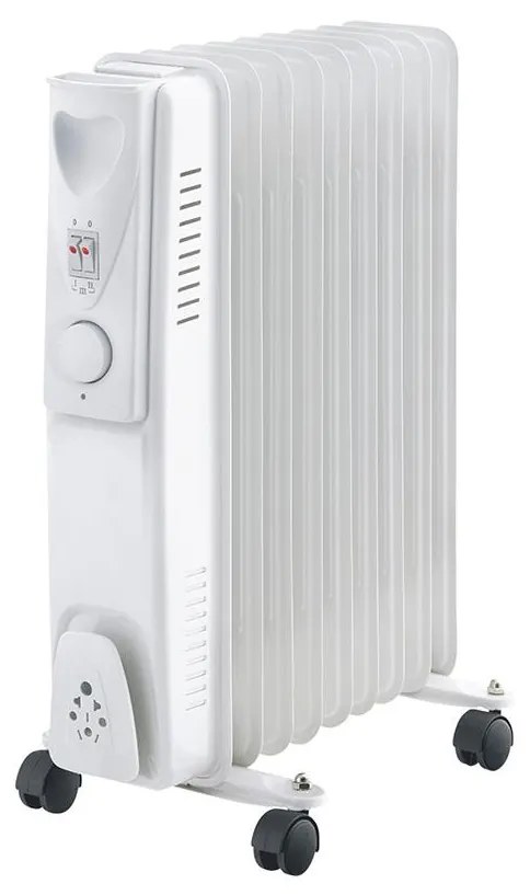 Radiator cu ulei cu 9 elemenți 800/1200/2000W/230V Solight OR01