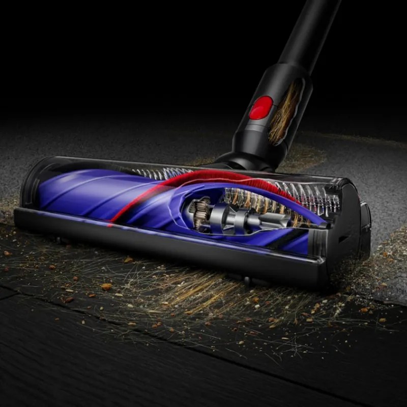 Aspirator vertical Dyson V8 Cyclone SV55 MAGn/Bk 226587-01, 150AW, 0,54 L, 3 moduri, fără pierderi de putere, golire igienică, filtrare complet etanșă, negru/magneziu