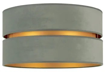 Plafonieră Duolla DUO 1xE27/15W/230V d. 40 cm verde deschis/auriu