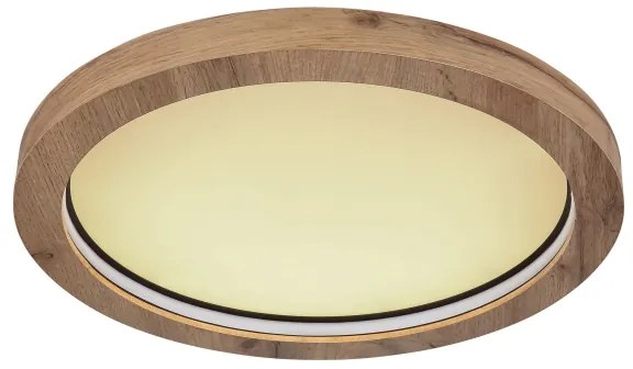 Plafonieră LED RGBW dimabilă BRANZA LED/24W/230V Globo 41374-24R + telecomandă