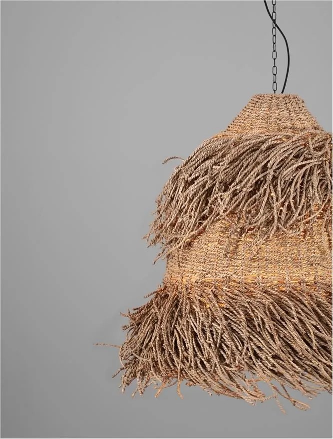 Lustra boho style design natural Hay