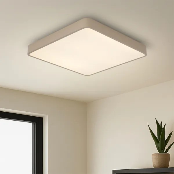 Brilagi - Plafonieră LED POOL, 36W, 230V, 3000/4000/6000K, 40x40 cm, bej