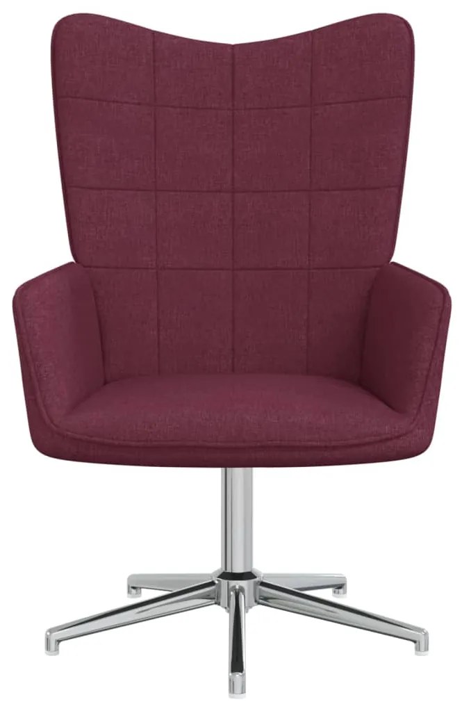 327995 vidaXL Scaun de relaxare, violet, material textil