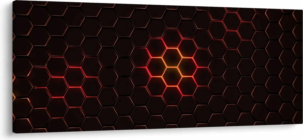 Tablou cu sârmă (120x50 cm)