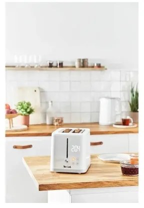 Prăjitor de pâine cu două fante Tefal SENSE 850W/230V alb
