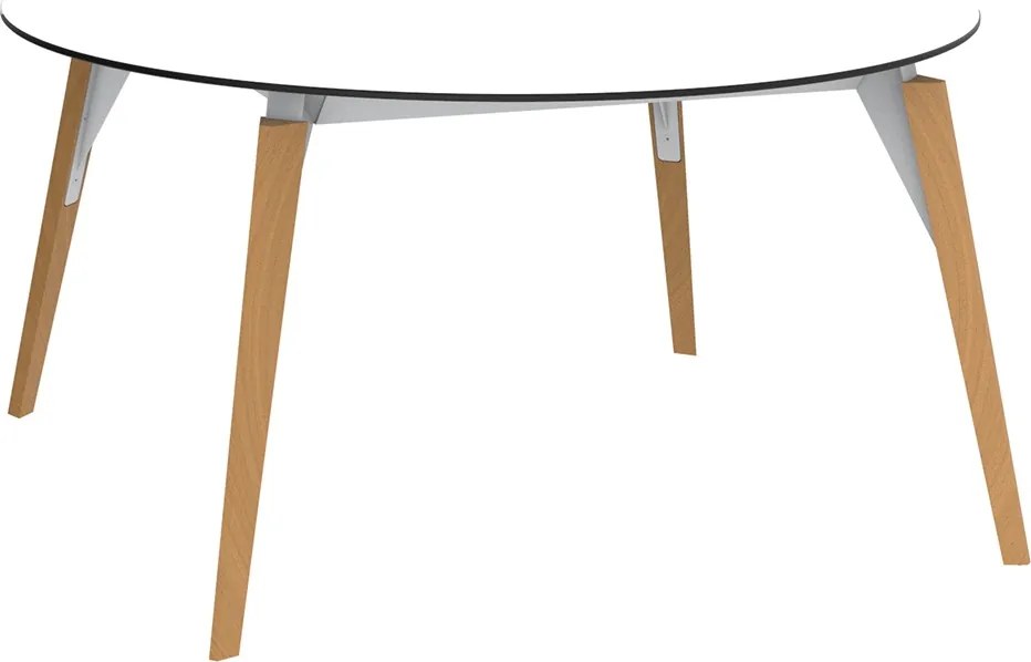 Masa rotunda design modern premium FAZ WOOD, 140cm 54324