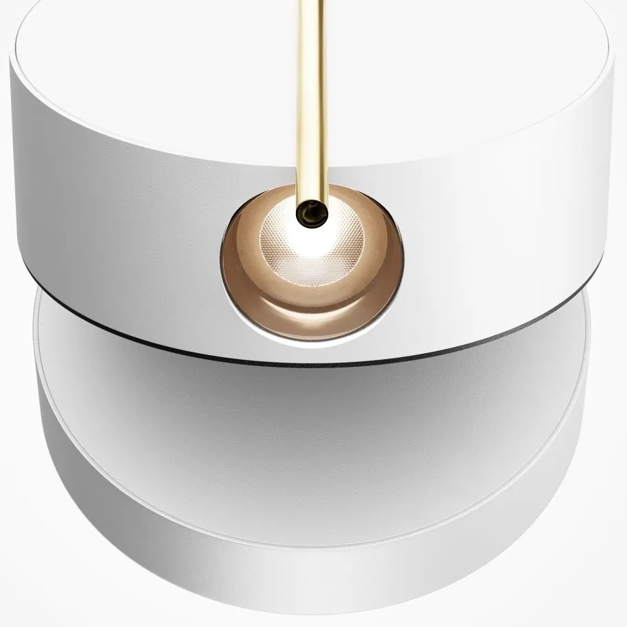 Aplica LED ambientala reglabila design modern minimalist Nuance alb/auriu