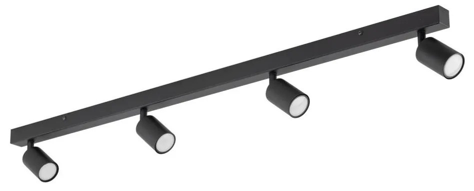 Spot NEX 4xGU10/10W/230V negru