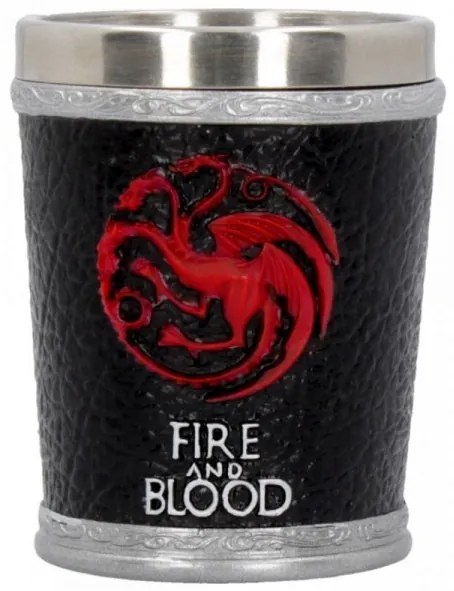 Pahar shot Fire and Blood - Game of Thrones 7 cm, 50 ml
