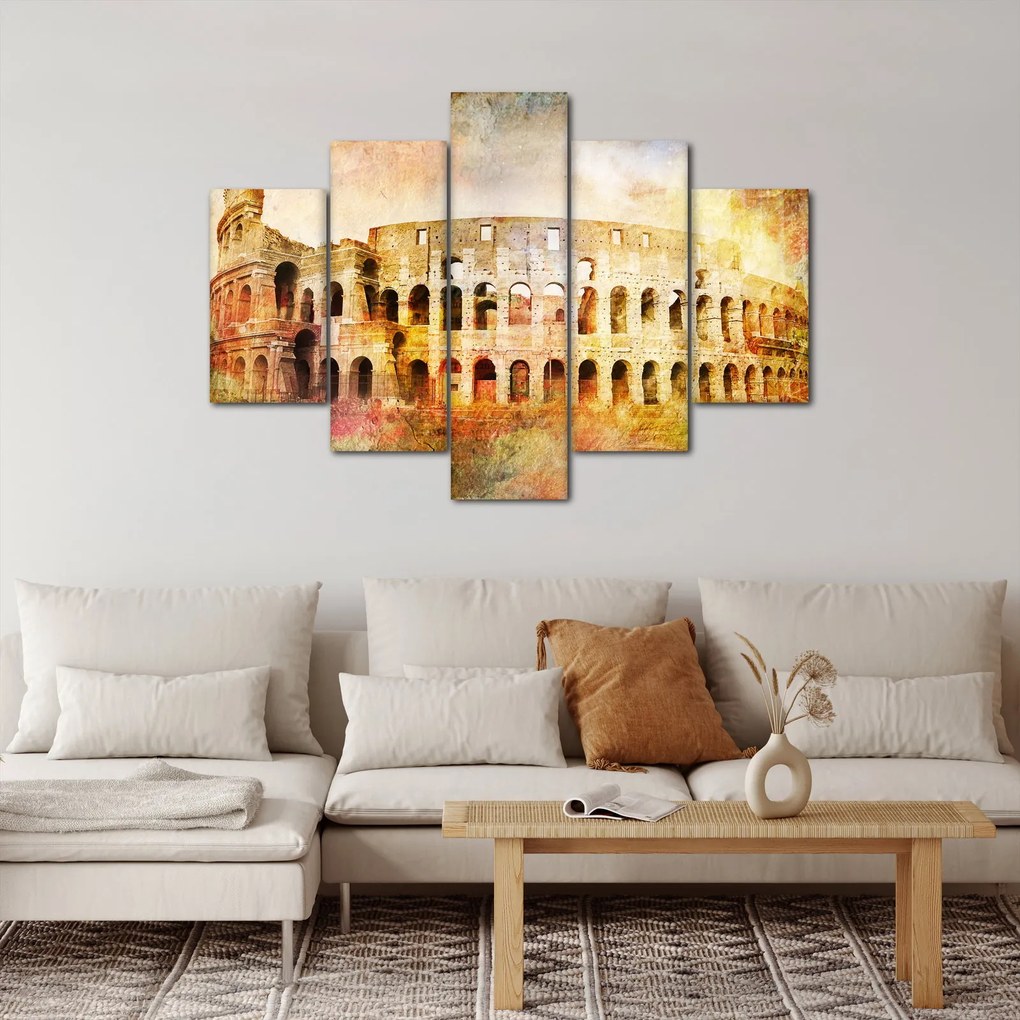 Tablou - Pictură digitală, Colosseum, Roma, Italia (150x105 cm)