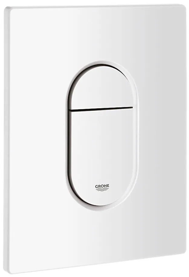 GROHE 38844SH0 - Placă de acționare ARENA COSMOPOLITAN, 156 × 197 mm, albă