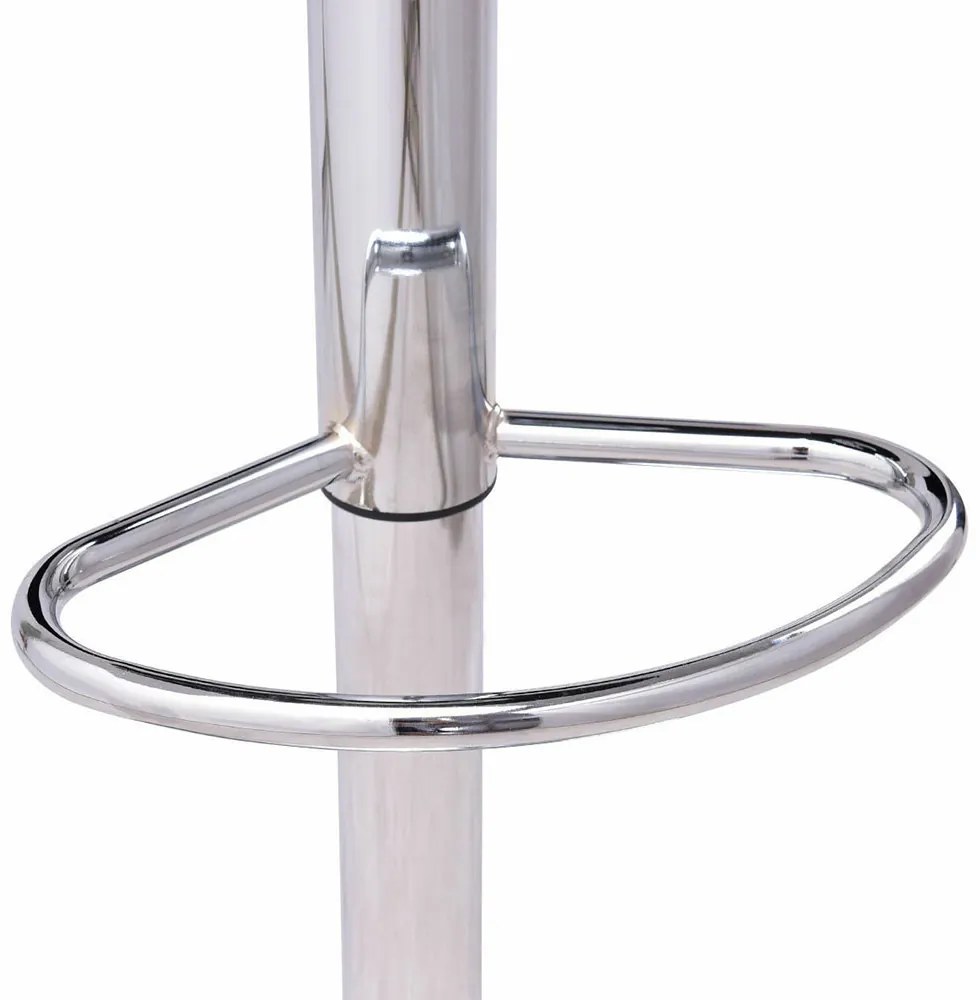 2 buc Scaune de bar stil clasic-alb