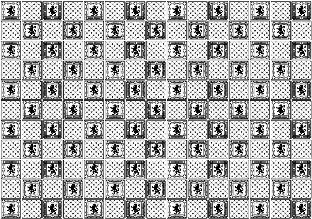 Fototapet - Mozaic (254x184 cm)