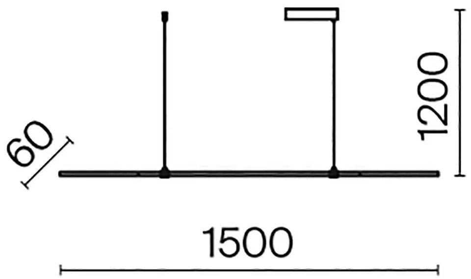 Lustra LED suspendata stil minimalist modern Halo alama