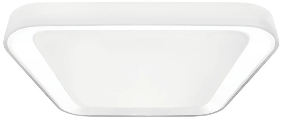 Plafonier LED QUADRO 38W 230V 3000-6000K alb cu dimmer + DO