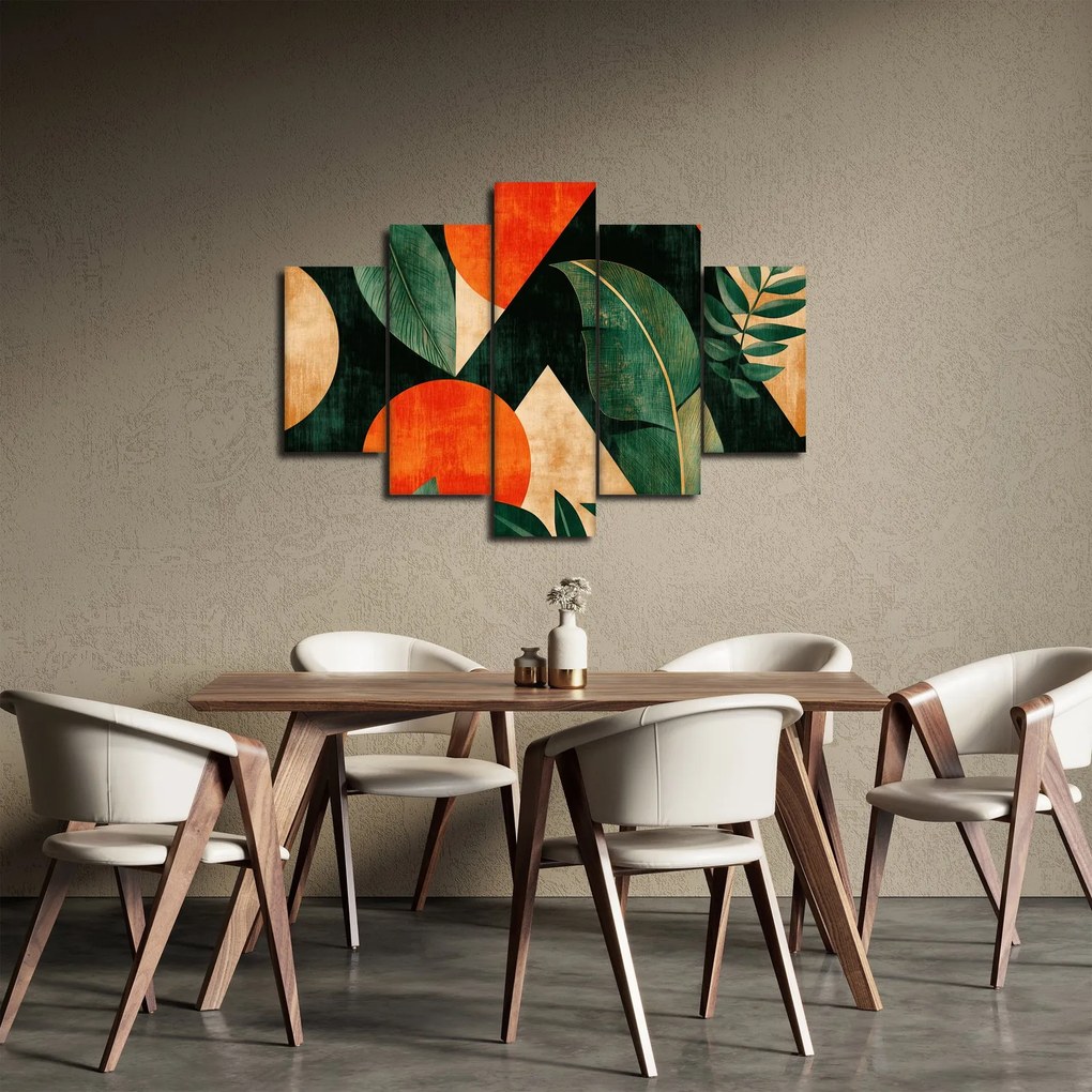Tablou - Motive naturale geometrice II. (150x105 cm)