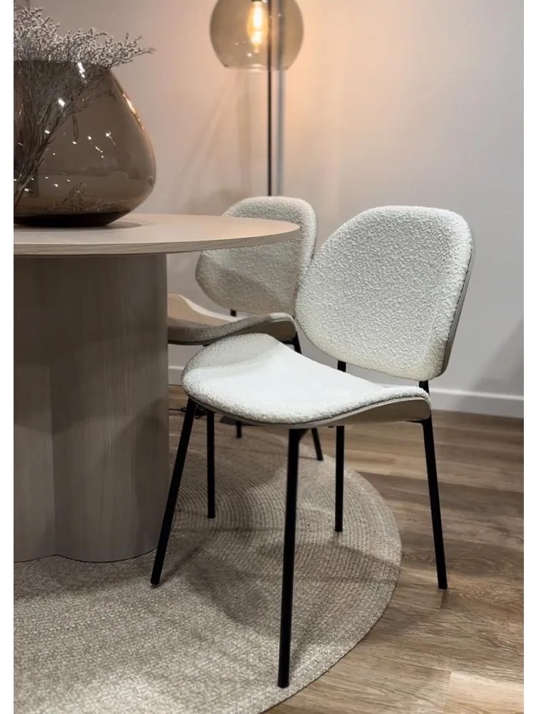 Scaun conferință Jazmin (stejar albit + negru). 1099824