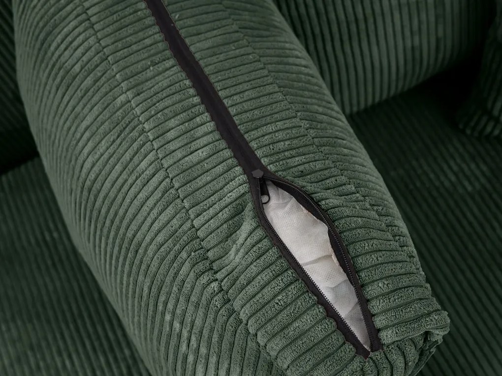 Coltar in forma de U SMART COSARO 295x140 cm, verde inchis