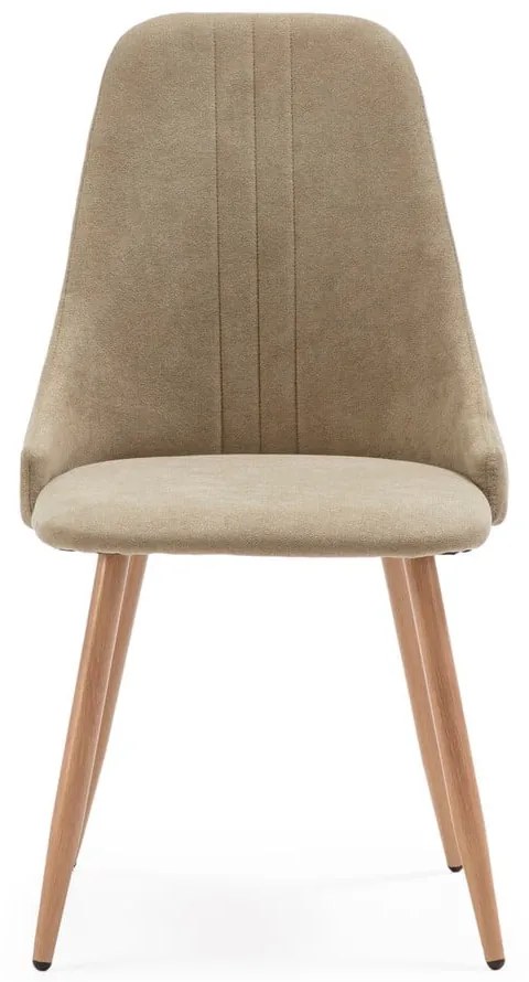 Scaune de dining verde-deschis 4 buc. Seul – Marckeric