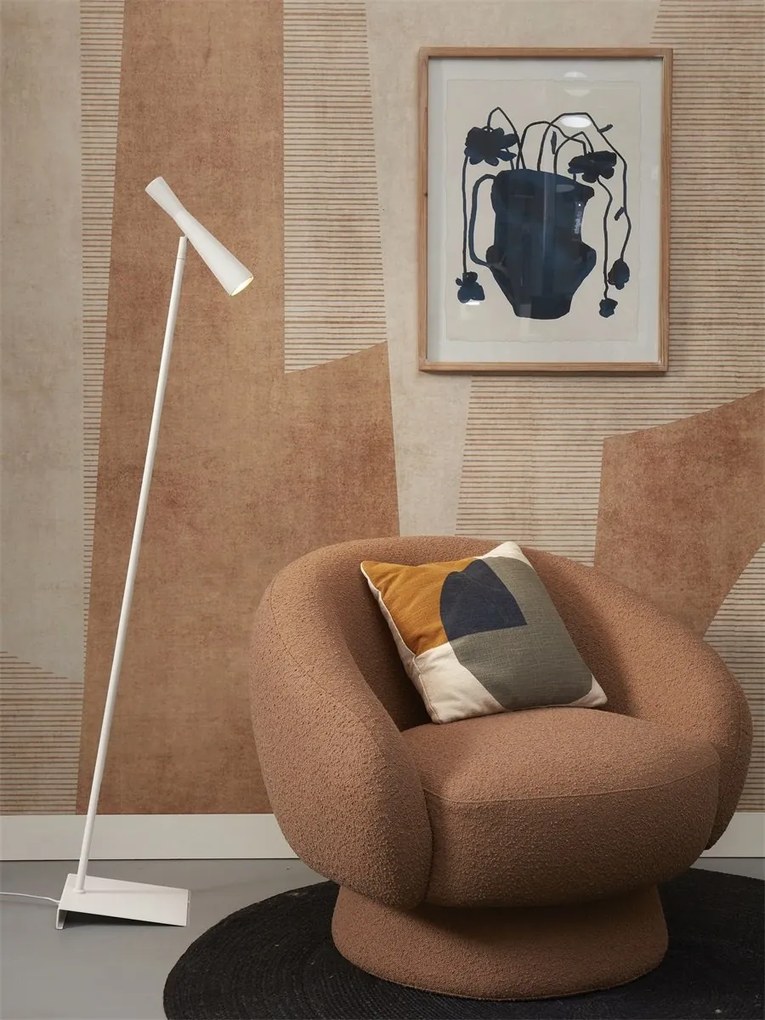 Lampadar/Lampa de podea design minimalist Bordeaux alb