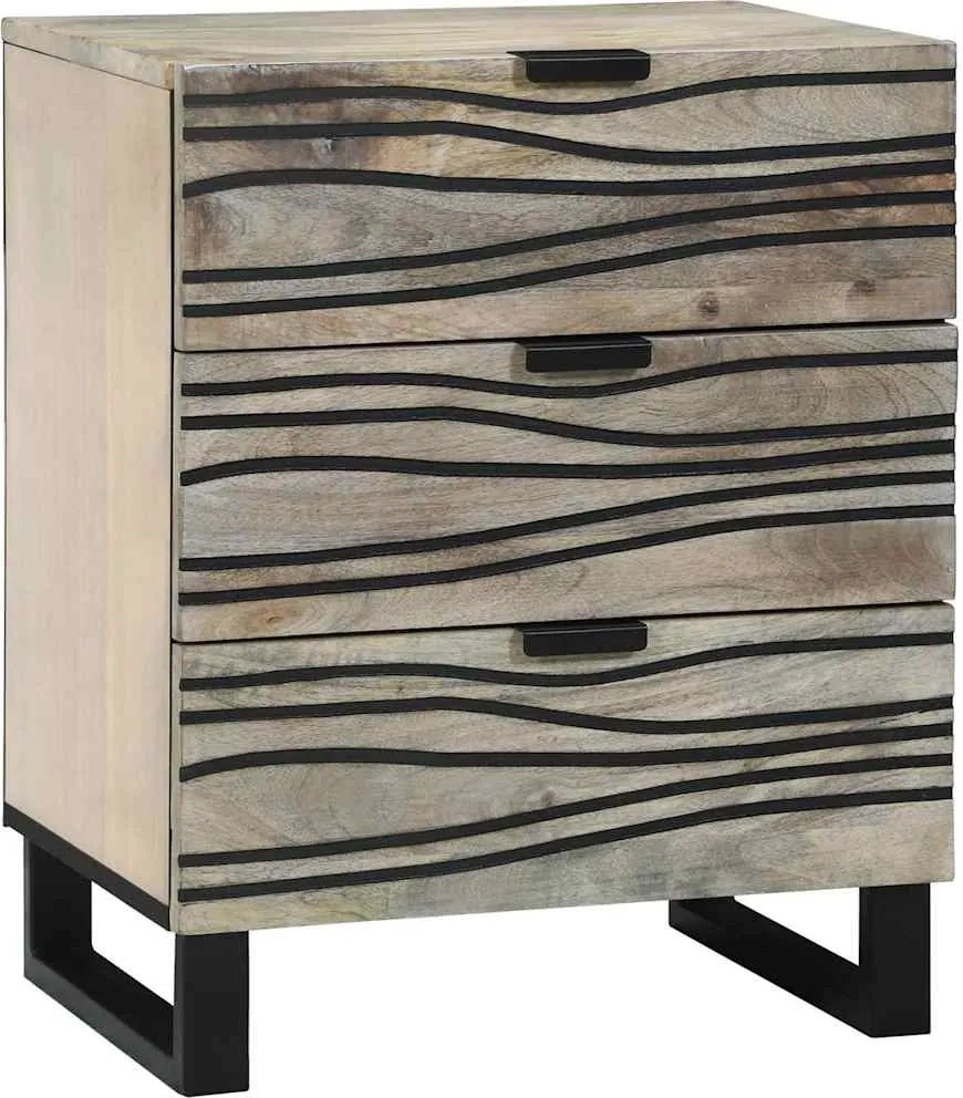 vidaXL Dulap de noapte cu sertar Alb și negru 50 x 33 x 62 cm