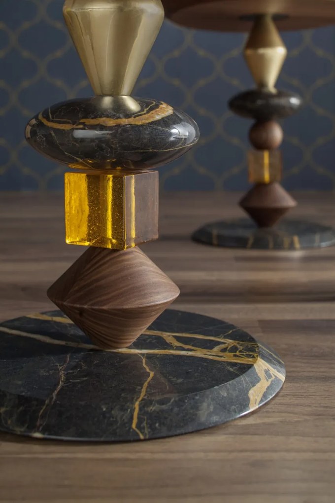 Masuta eleganta design extravagant Pandora, 45cm