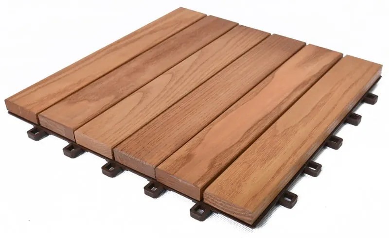 6 plăci de parchet din lemn de frasin Rojaplast - Thermowood