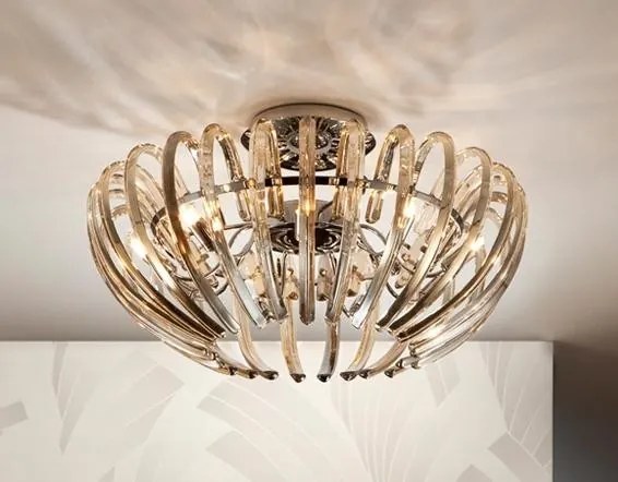 Lustra aplicata moderna design elegant 53cm ARIADNA champagne SV-876360
