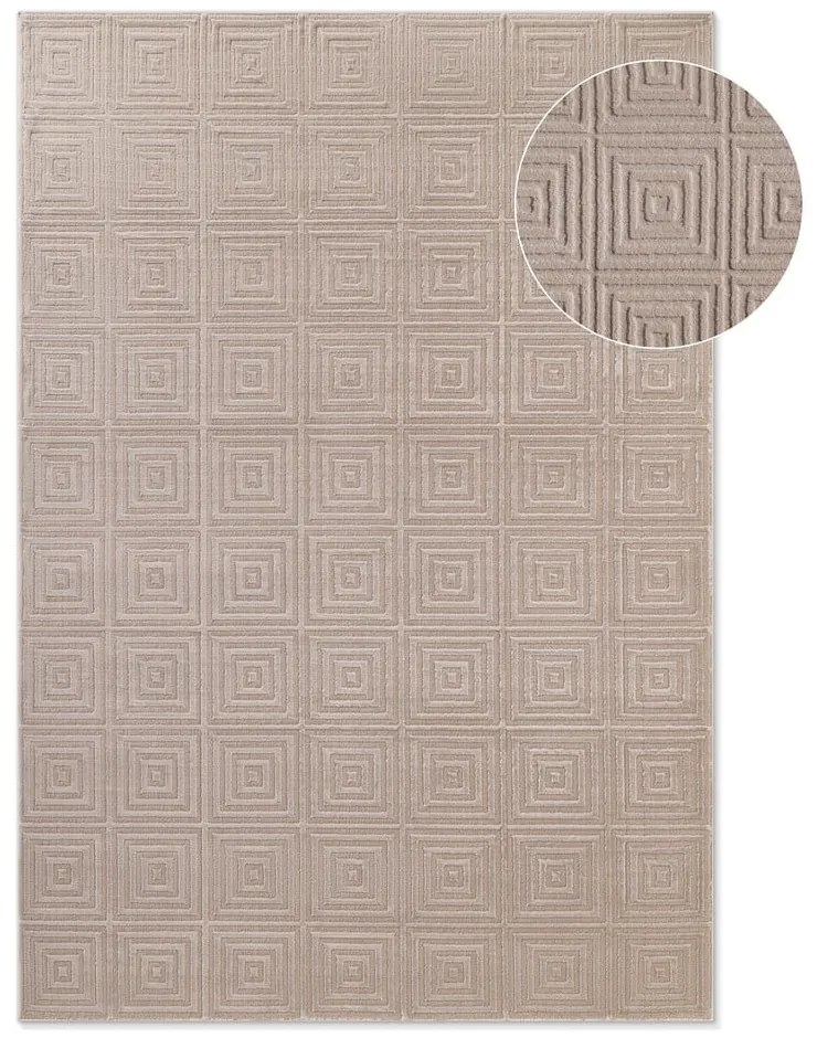 Covor bej 200x280 cm Perles Tourmaline – Elle Decoration