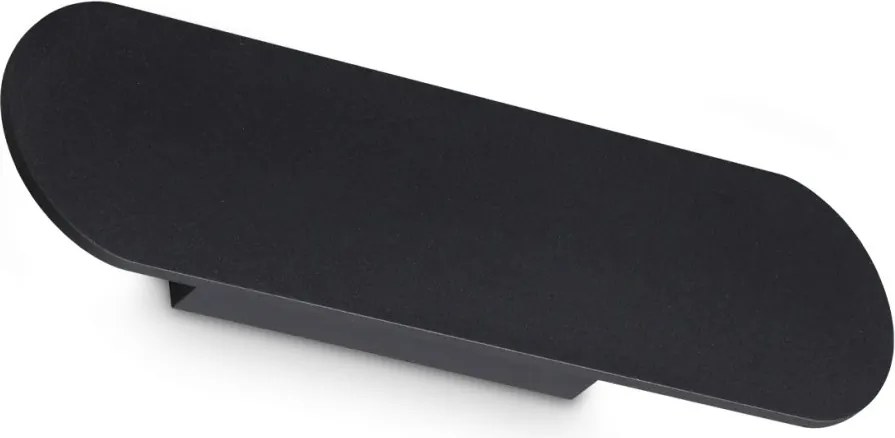 Aplica LED ambientala ZIG ZAG AP D33 ROUND NERO 3000K