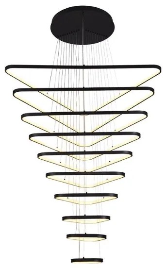 Lustră LED dimabilă aplicată LED/385W/230V 3000-6500K + telecomandă