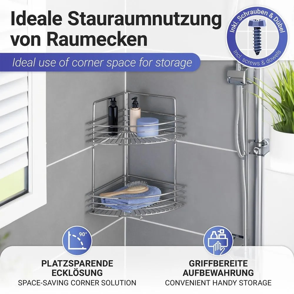 Raft colțar pentru baie Wenko Milano