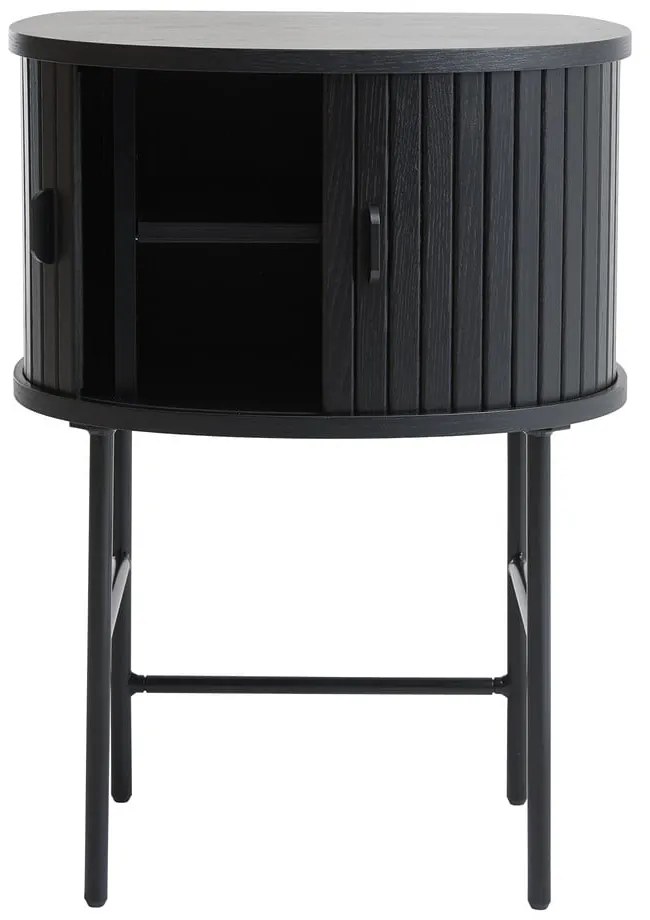 Noptieră neagră Nola – Unique Furniture