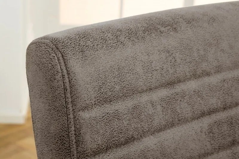 Set 2 scaune cu brate Loft taupe gri/ antracit