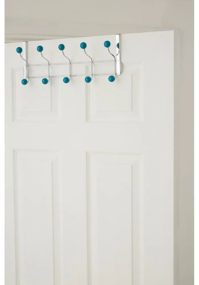 Cuier de ușă verde mentă-argintiu din metal 41 cm – Premier Housewares