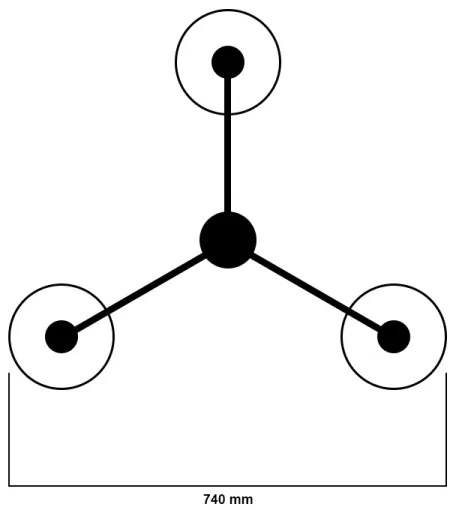 Lampa suspendata XSARA 3xE27/60W