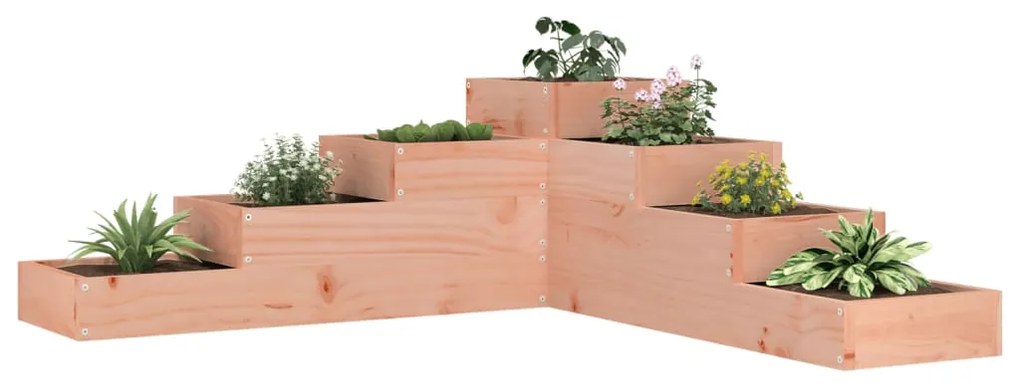 vidaXL Jardinieră grădină 4 niveluri, 106x104,5x36 cm