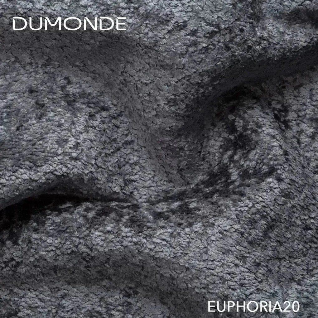 Colțar extensibil dumonde cu ladă de depozitare si sezut confortabil din spuma high-density, Gloria Euphoria Grafit II 320x183 cm