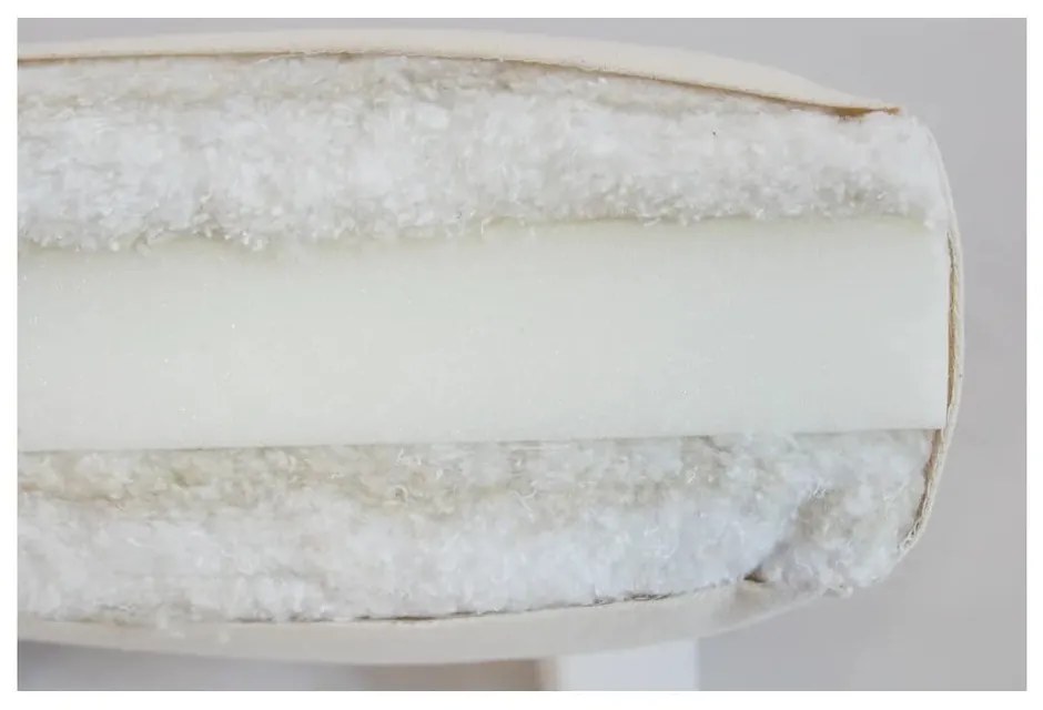 Pat matrimonial în culoare naturală din lemn de pin cu somieră 180x200 cm Japan – Karup Design