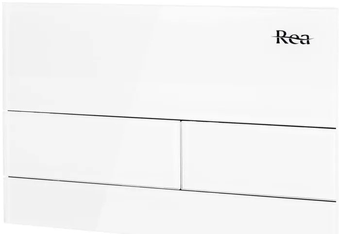 Clapeta pentru rezervor incastrat K011A-Q Rea T alb