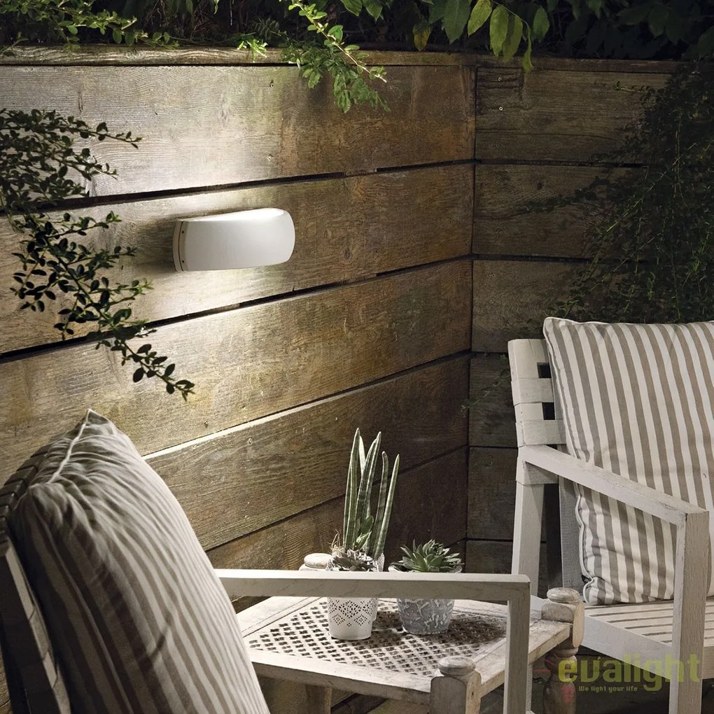 Aplica de exterior moderna iluminat Up-and-down IP54 GIOVE AP1 coffee 163598