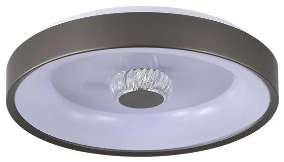 Plafoniera LED design modern Polka latte