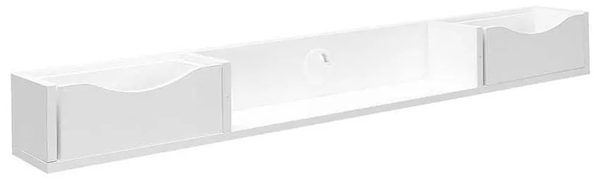 Raft de perete Cordelia (alb) . 1109381