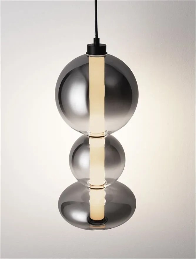 Pendul, Lustra LED design modern decorativ CRATER