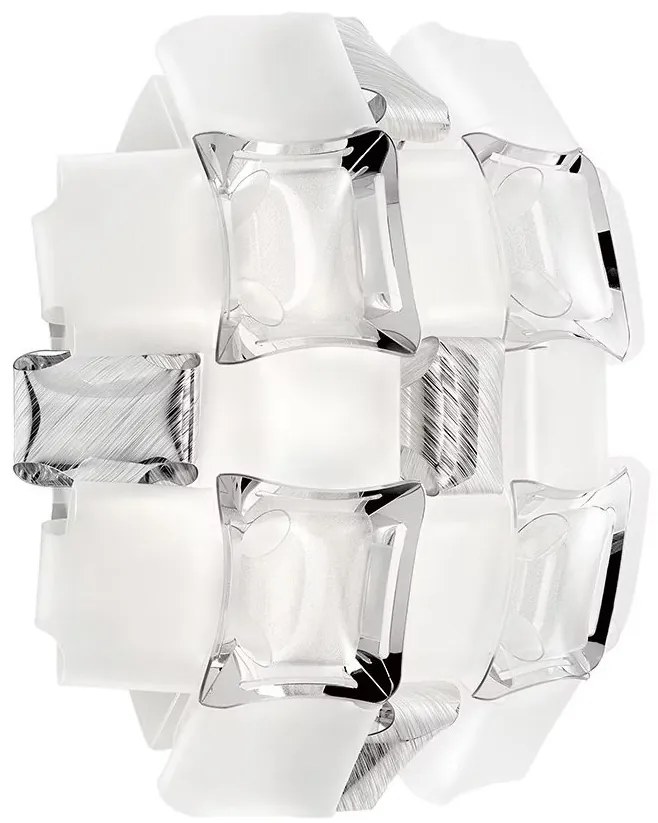 Aplica perete design modern geometric Mida Platino